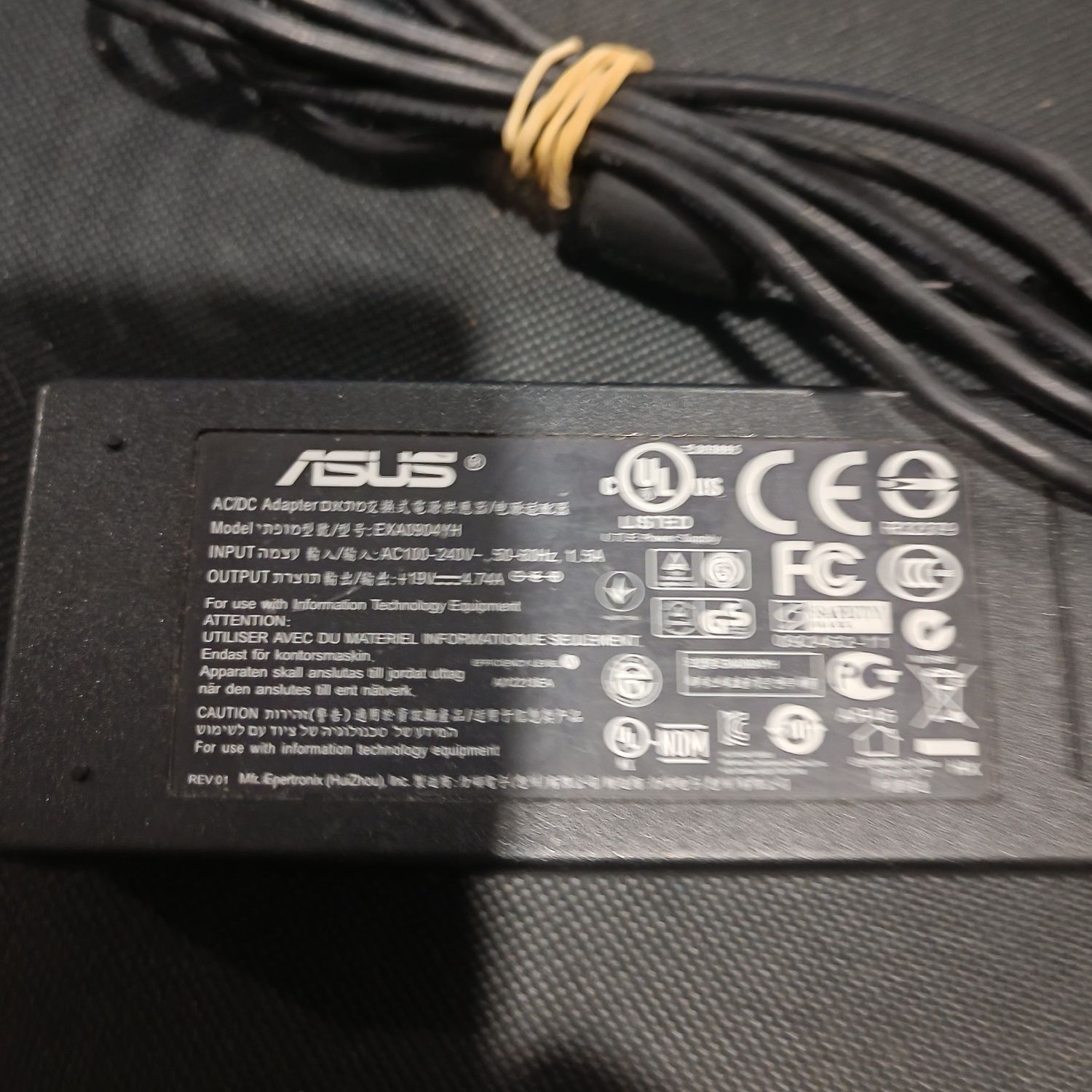 Oryginalny zasilacz Asus 19V 4,74A 90W wtyk 5,5x2,5mm