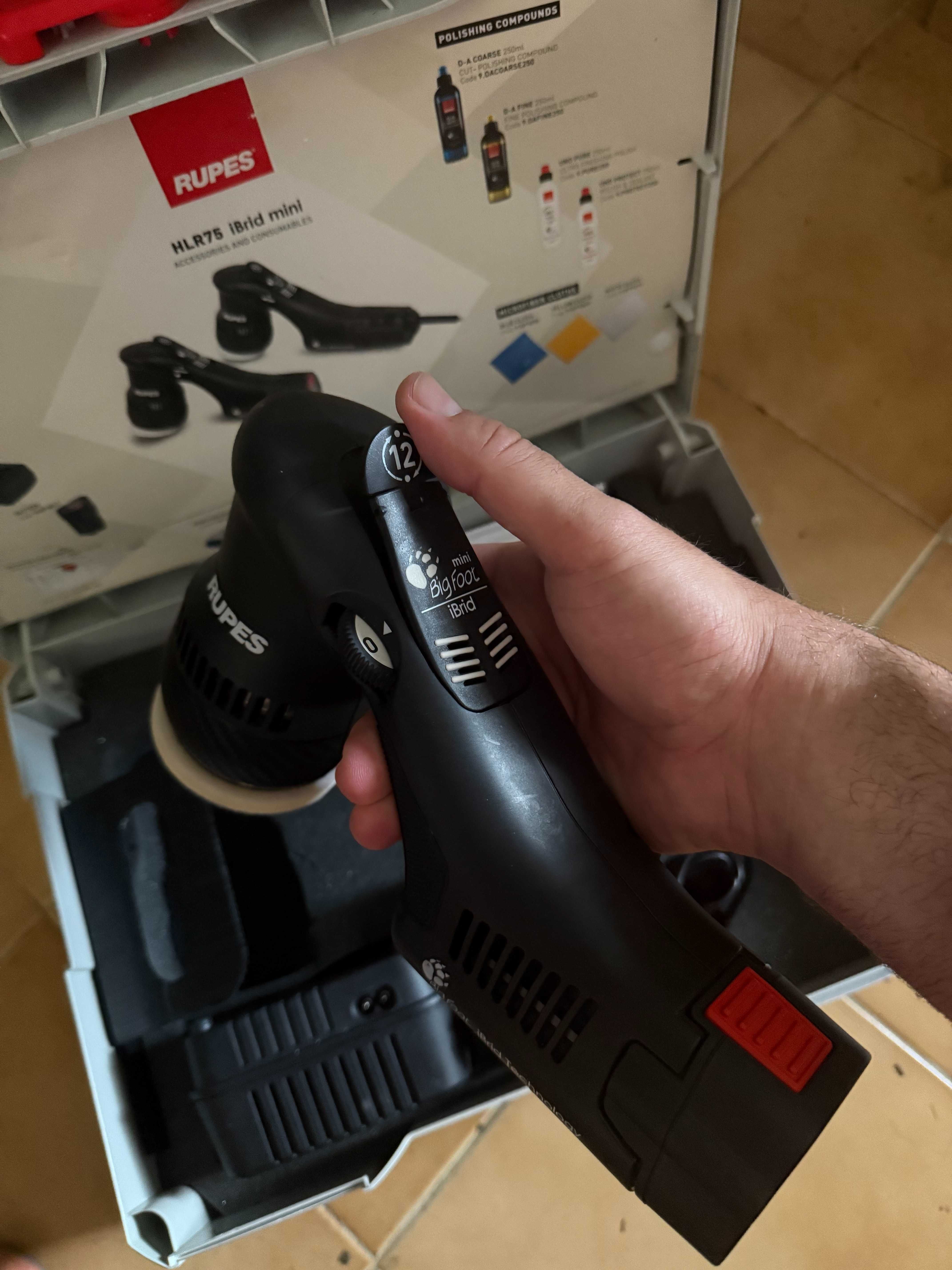 Rupes HLR75 Mini Ibrid Kit LUX Polidora