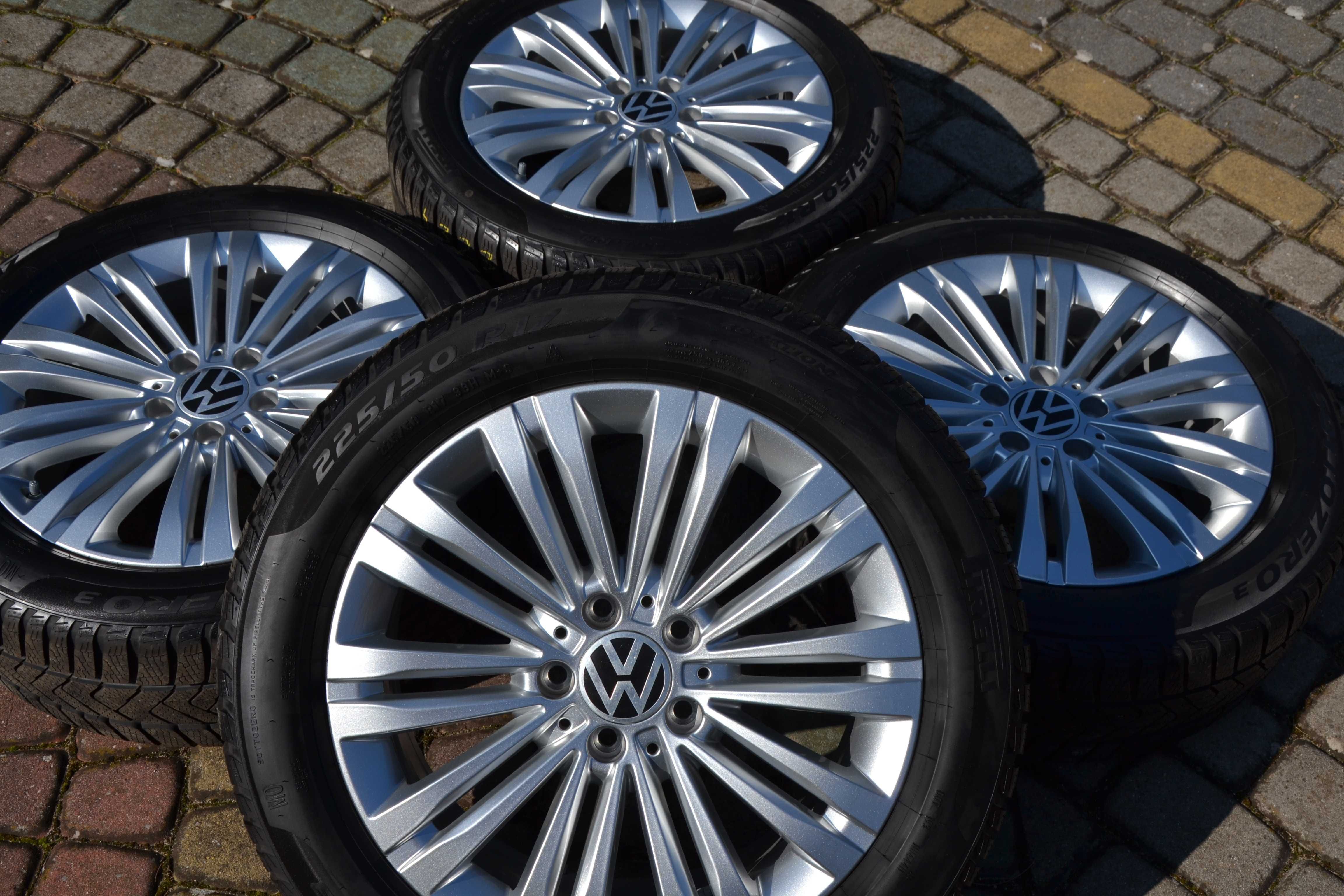 Koła Zima VW Jetta Passat Touran Cady 5x112 17" Super Stan 140