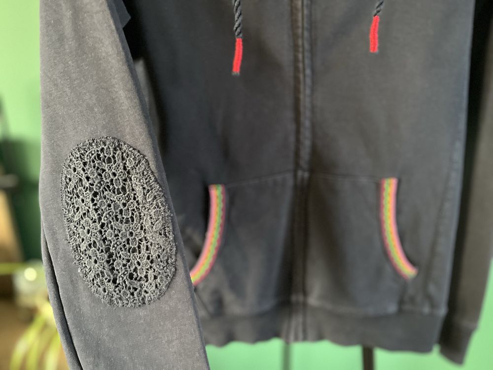 Bluza Napapijri z kapturem kaptur bawełniana bawełna