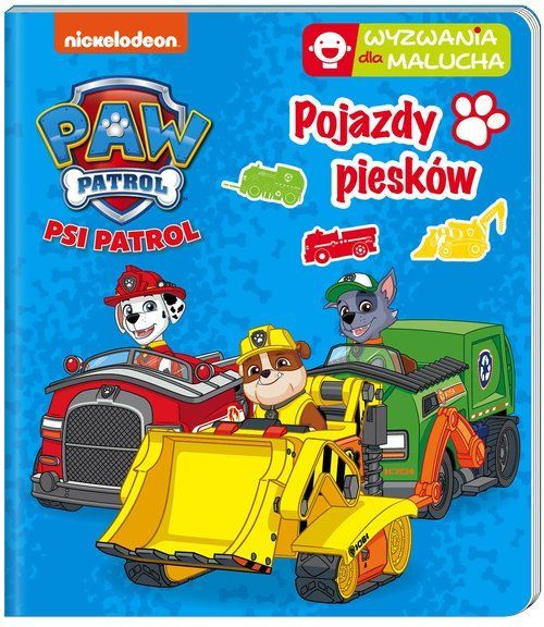 Psi Patrol Wyzwania Dla Malucha Pojazdy Piesków .