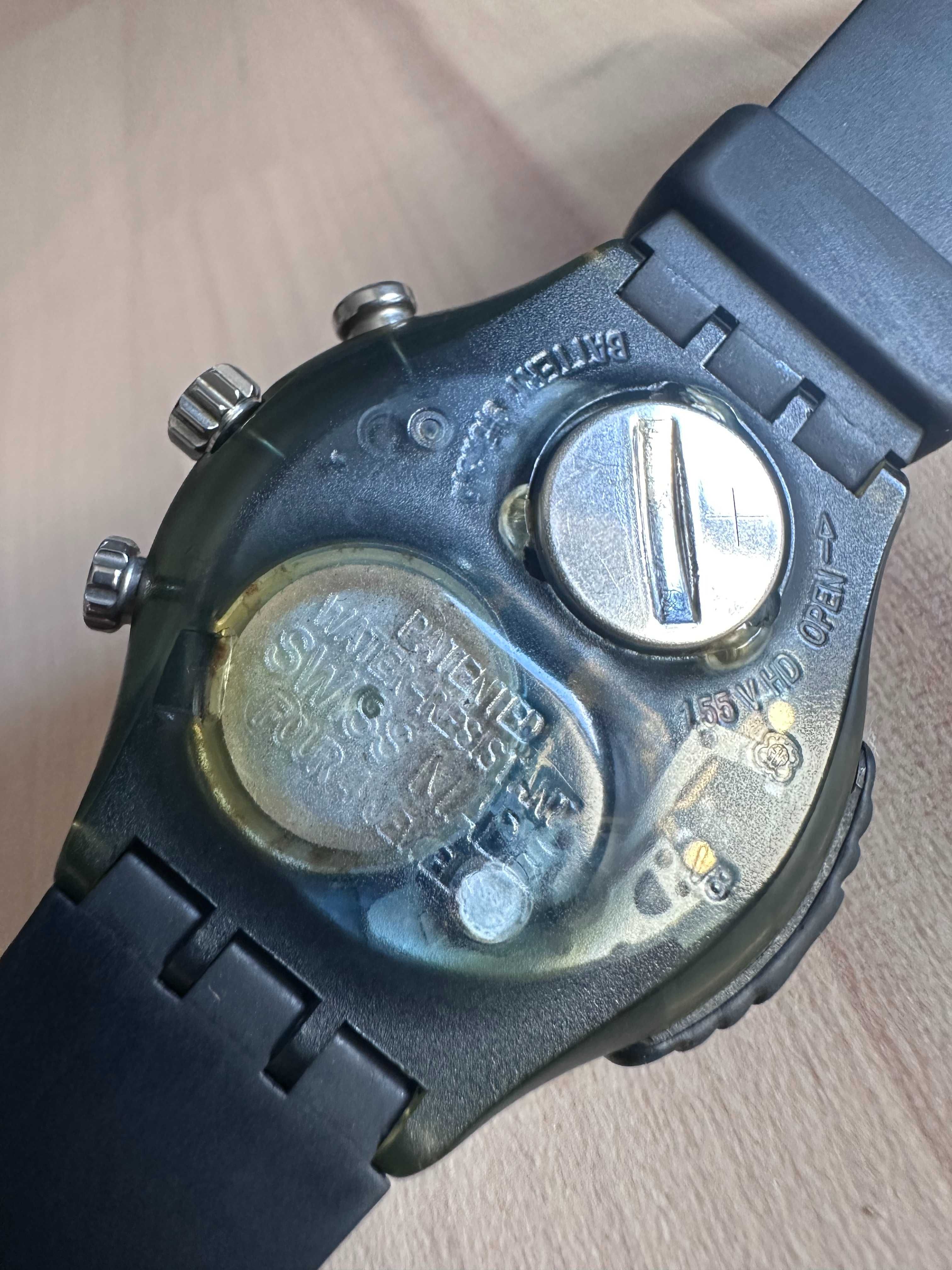 Relógio Swatch Decibel Alarm Chrono de 1998 **Raro**