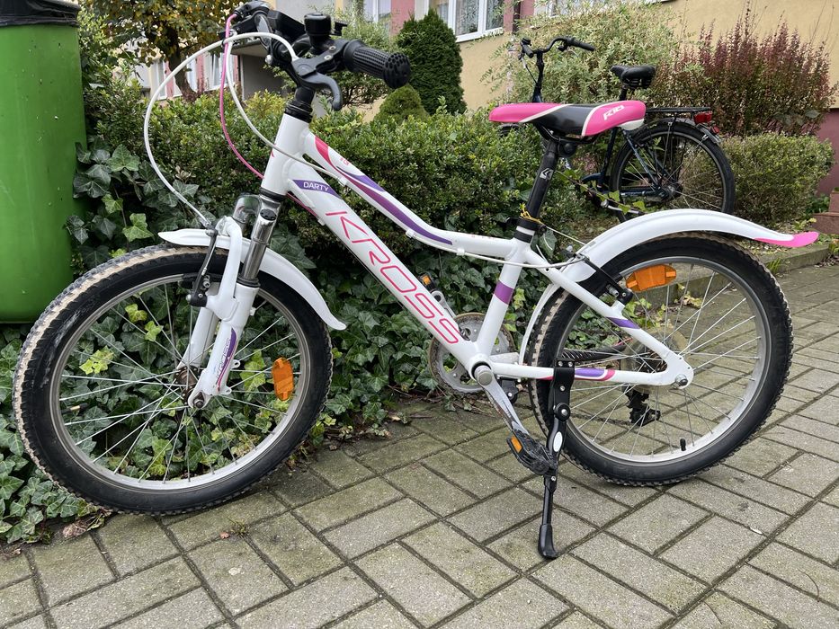 Rower Kross darty 20 cali dla dziewczynki