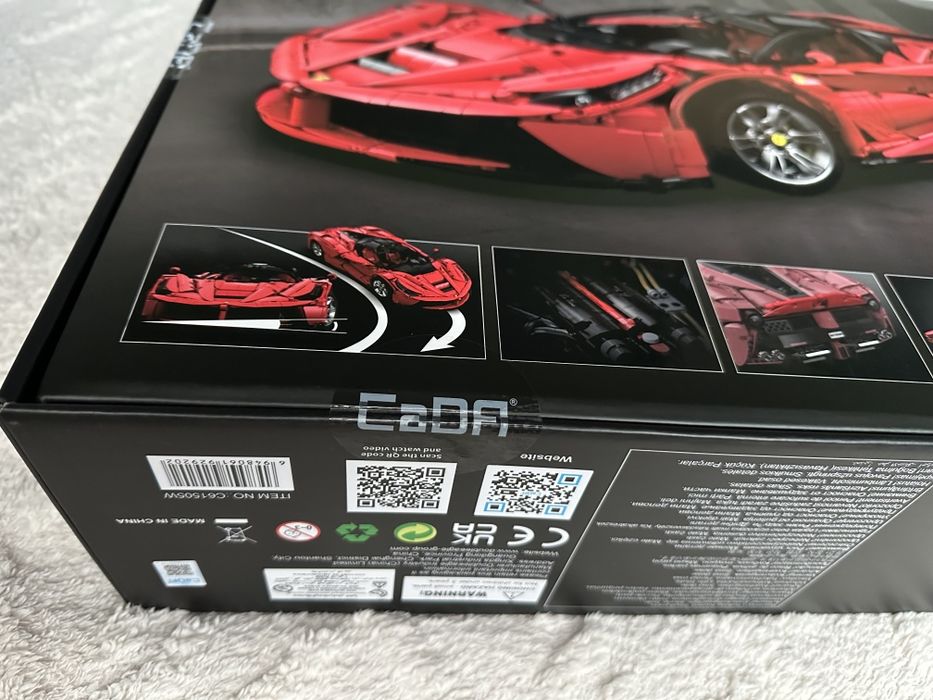 NOWY Oryginalny zestaw CaDA C61505 Viva Hypercar 4739 elementów