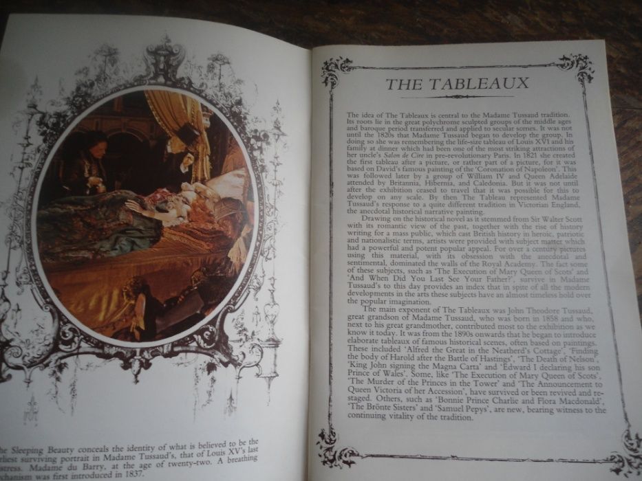 livro madame tussand s 1980