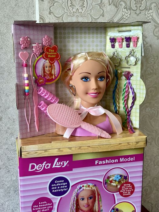 Лялька манекен для зачісок . Лялька модель маленька кокетка