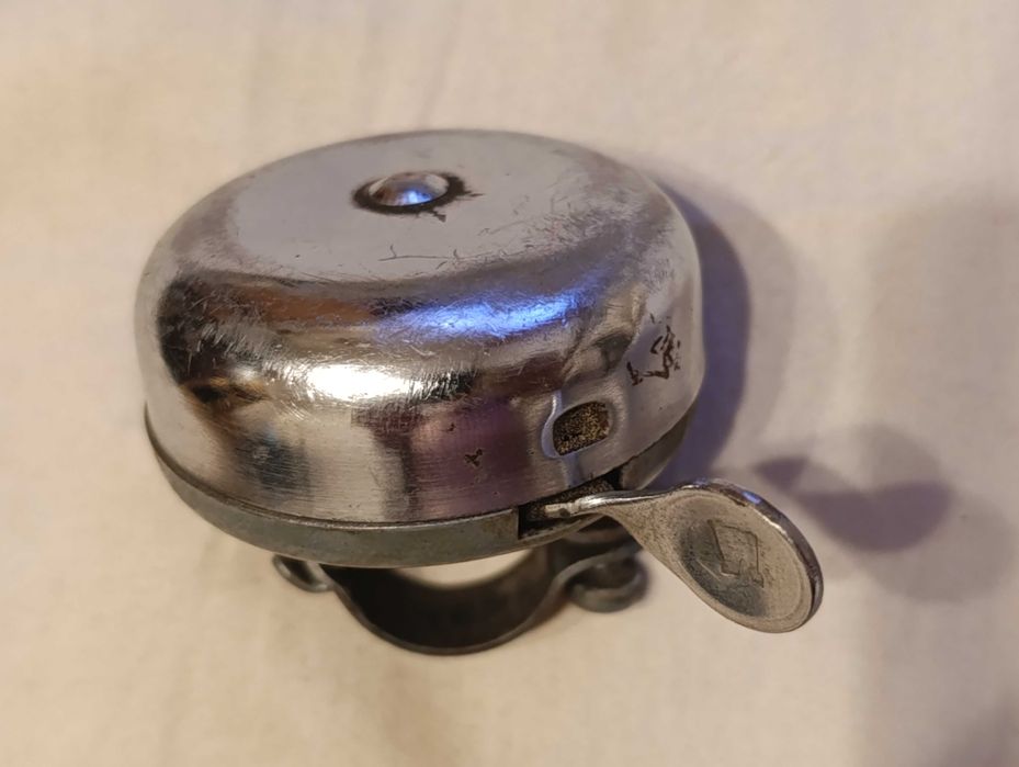 stary dzwonek rowerowy ZZR - prl