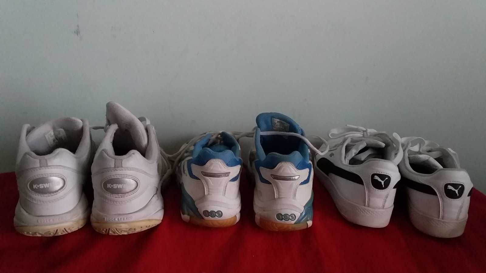 Кросівки підліткові-K-Swiss-40/25,5;asics gel‑sensei igs-38;PUMA-39