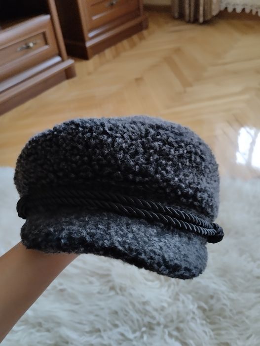Nowa czapka bosmanka H&M beret kaszkiet z daszkiem berecik