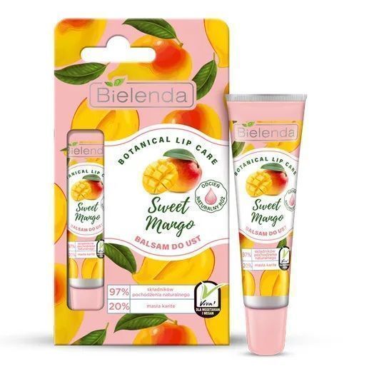 Bielenda Botanical Lip Care Balsam Do Ust Sweet Mango 10G (P1)