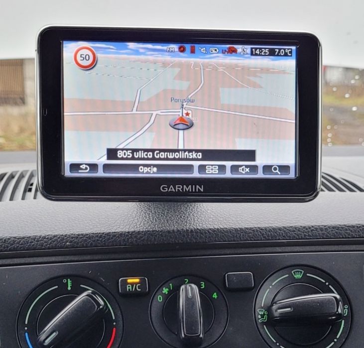 Nawigacja Garmin skoda seat Volkswagen oryginał z podstawą Polski