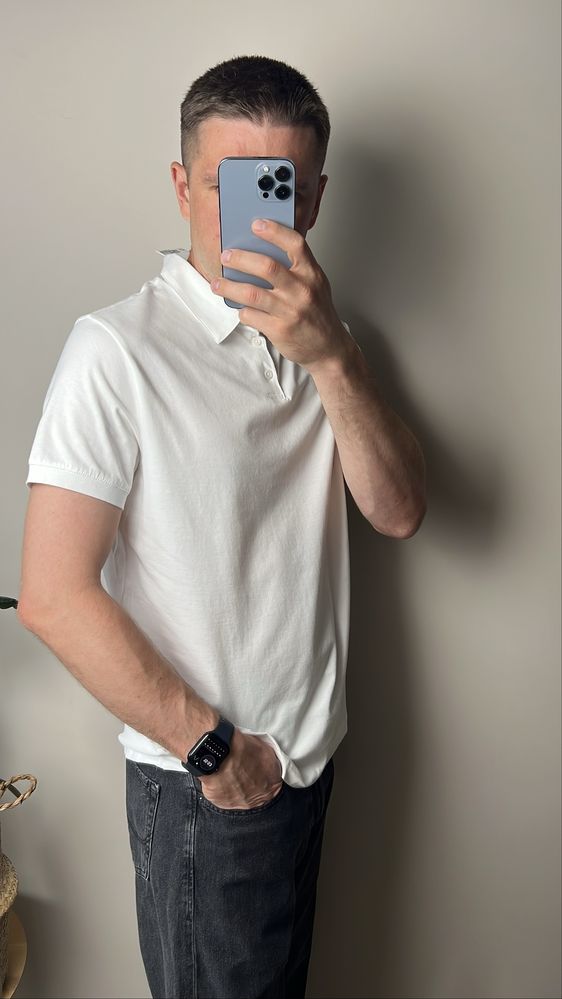 New ! Футболка Поло H&M Slim Fit !