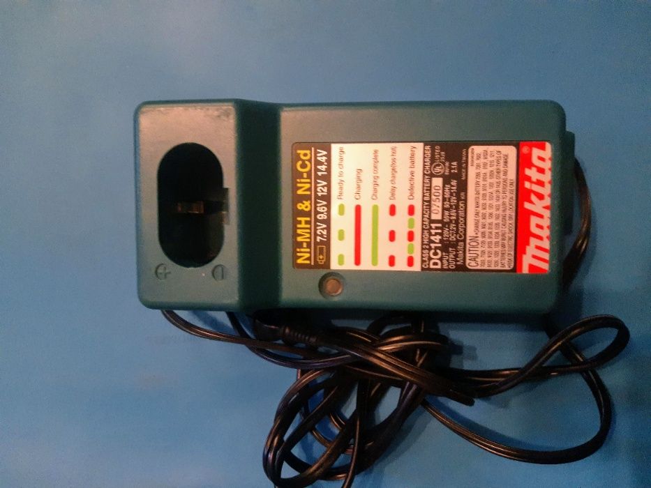 Makita DC1411 Charger Ni-Mh Ni-Cd 7.2V/9.6V/12V/14.4 зарядное 192702-3