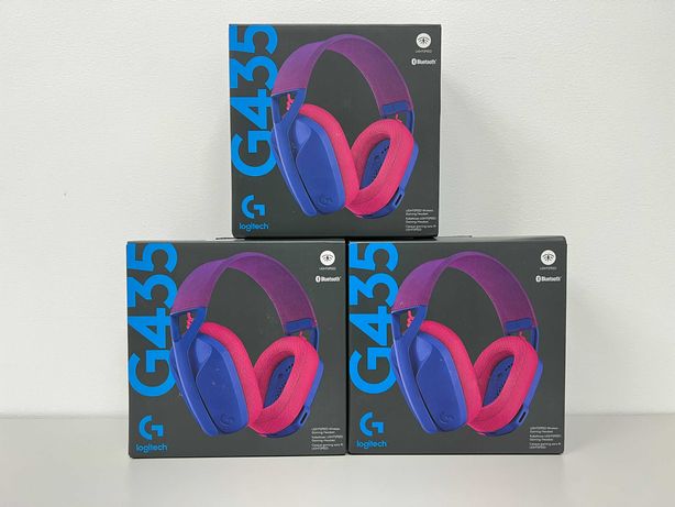 Навушники з мікрофоном Logitech G435 LIGHTSPEED Blue