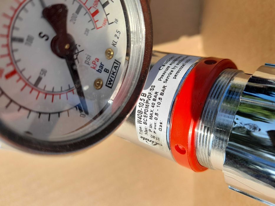 Regulator zawór gaz Linde HiQ W40B