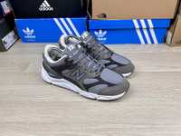 Кроссовки New Balance X-90 серые замша сеточка 40