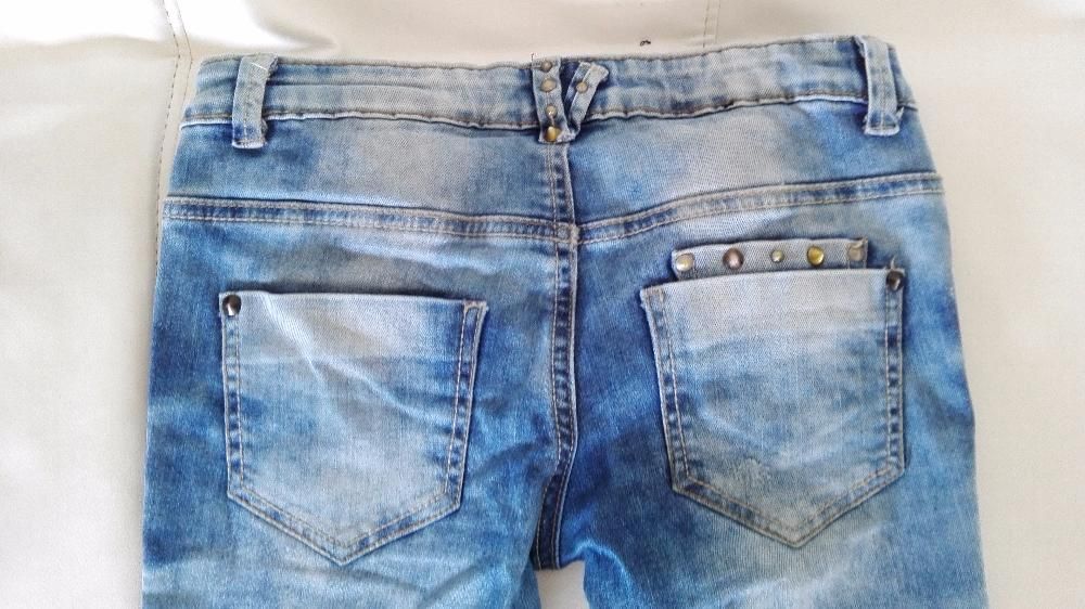 Calças de Ganga Menina Sisley 8-9 Anos