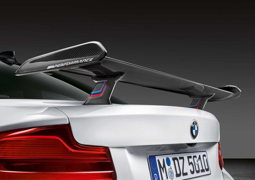 Spoiler M performance ORIGINAL BMW Carbono