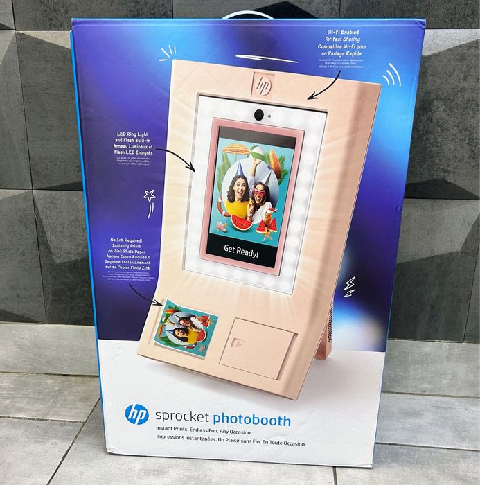 Hp Sprocket photobooth