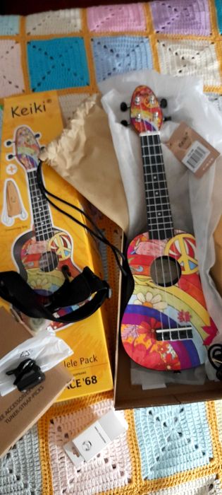 Ukulele soprano, sem uso