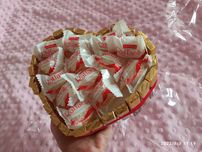 Tort, bukiet ze słodyczy
