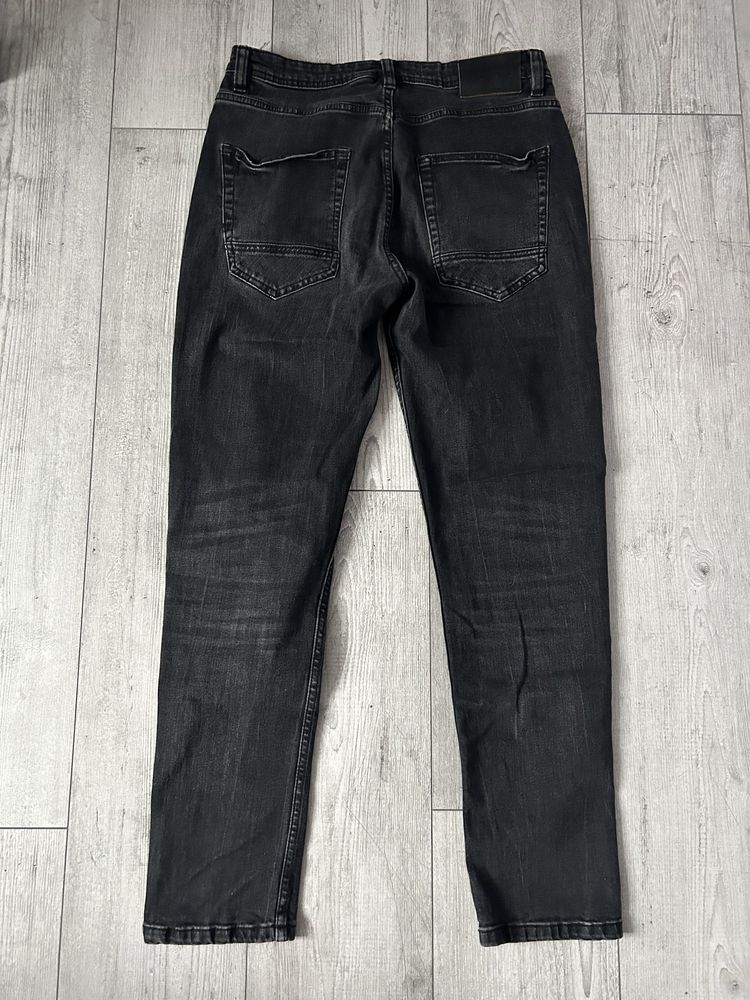 Spodnie jeansy Diverse czarne W31