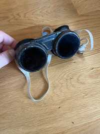 Okulary gogle spawalnicze uchylne steampunk