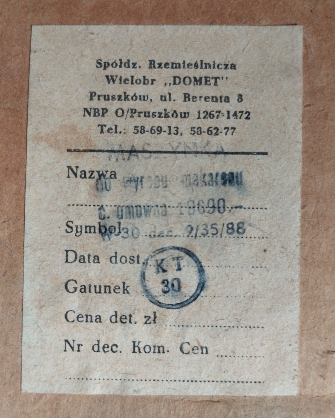 Maszynka do robienia makaronu Domet PRL