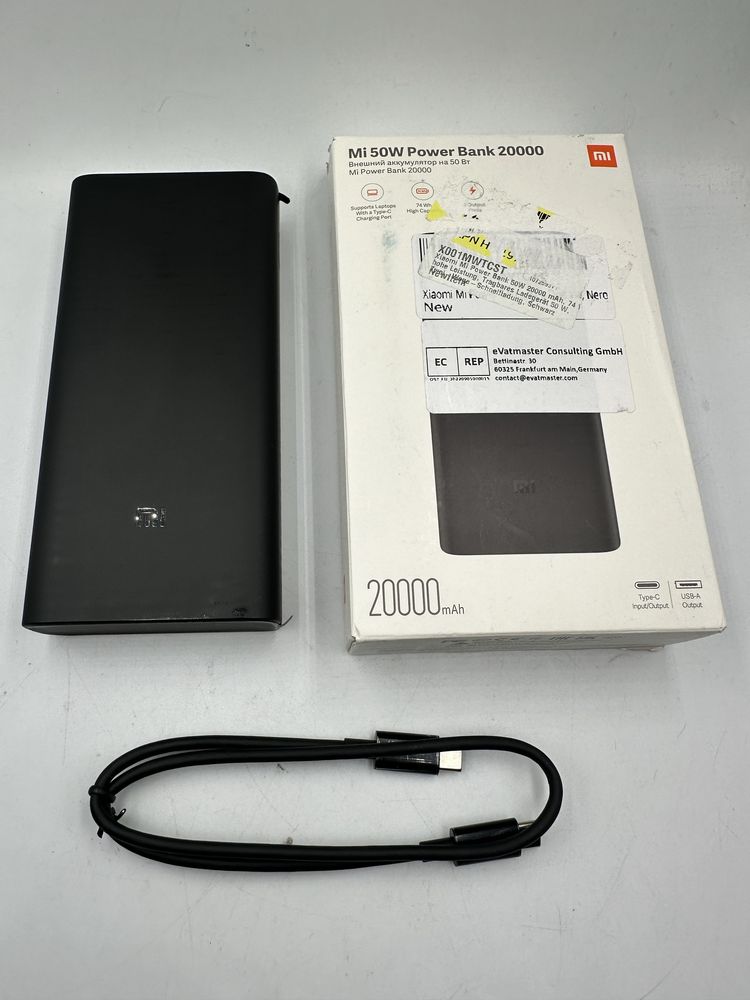 Nowy Powerbank Xiaomi 20000 Mi 50W