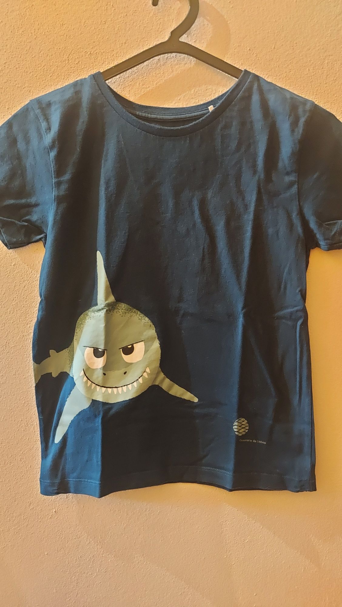 T-shirt 100% algodão oceanário lisboa 9/10 anos