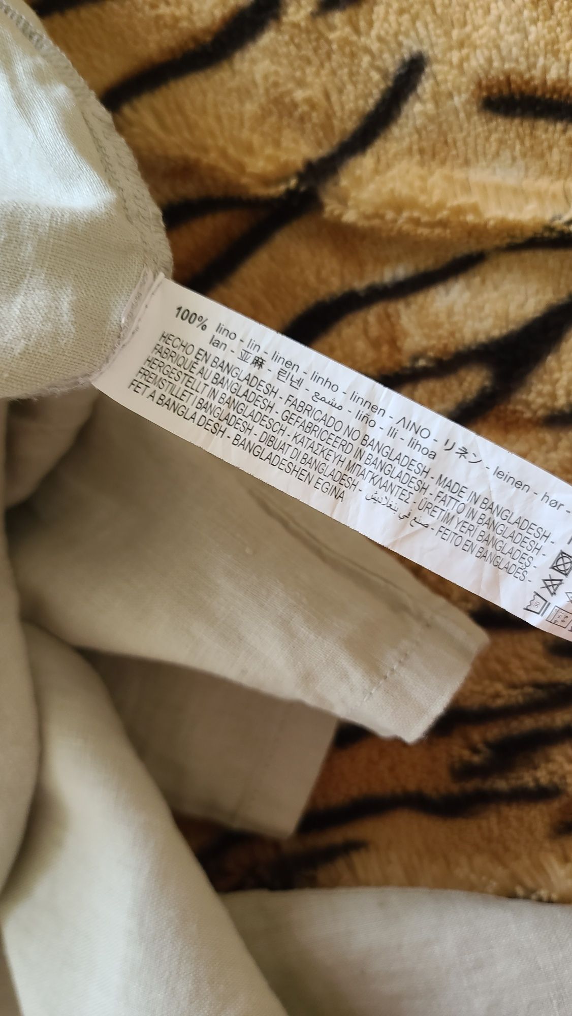 Детские льняные штаны брючки zara 110 см