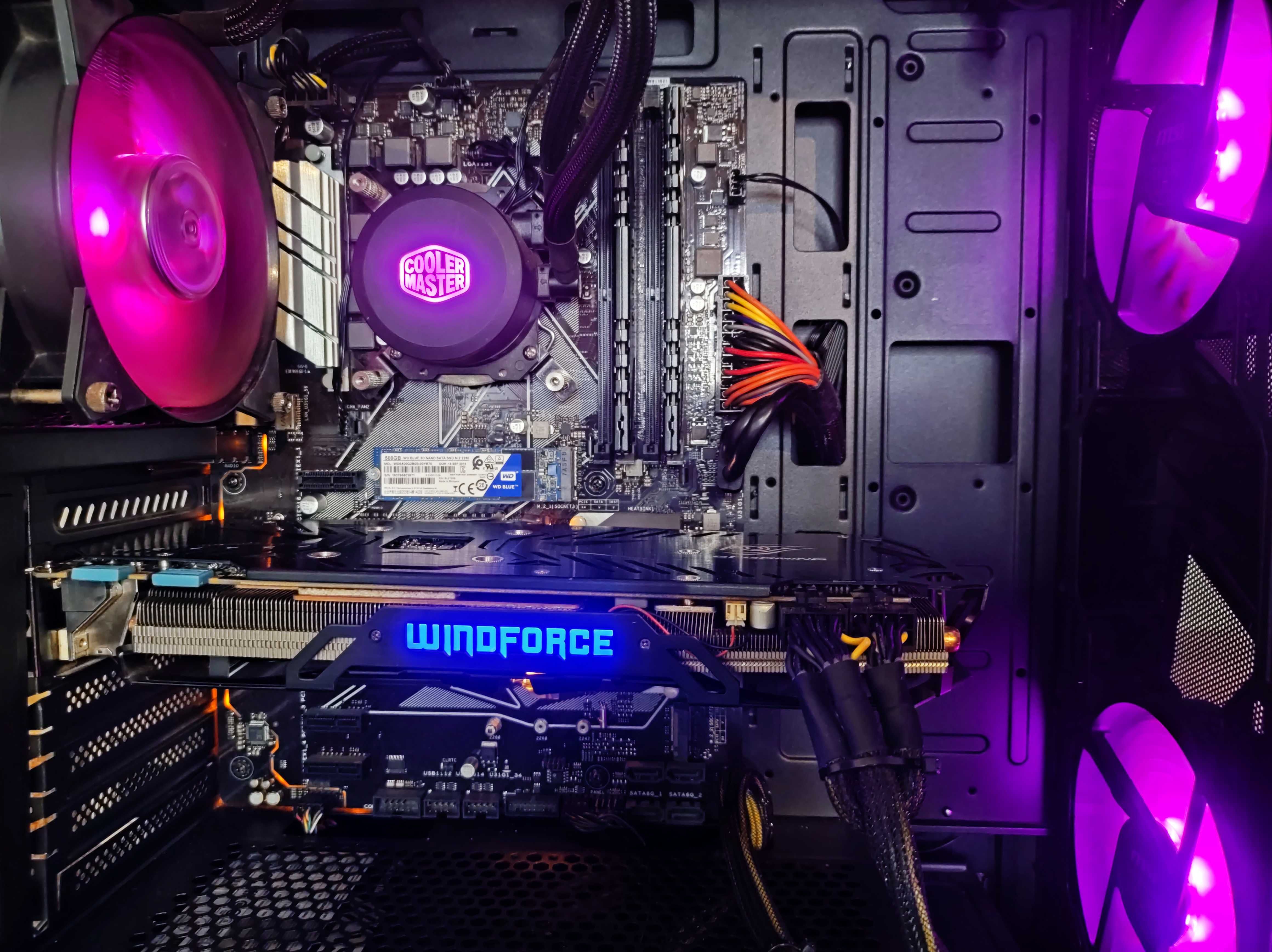 PC Gaming i3 8350k 4.5GHz / GTX 980 4GB / 16GB 2666 / RGB / 500GB M.2