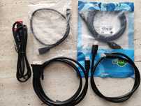 Кабели HDMI miniHDMI DVI DP SATA IDE VGA переходники, адаптер