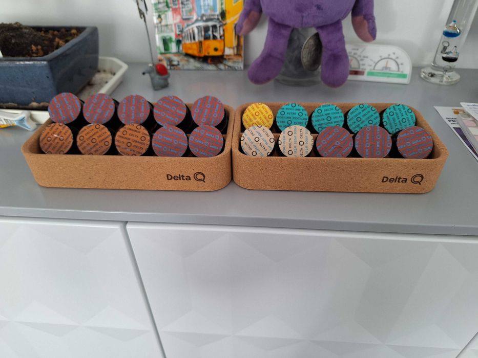 Suporte Cápsulas Café Delta cortiça