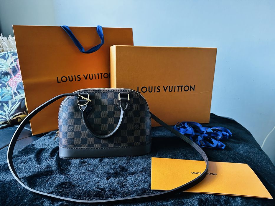 Alma BB Damier Ebene Louis Vuitton
