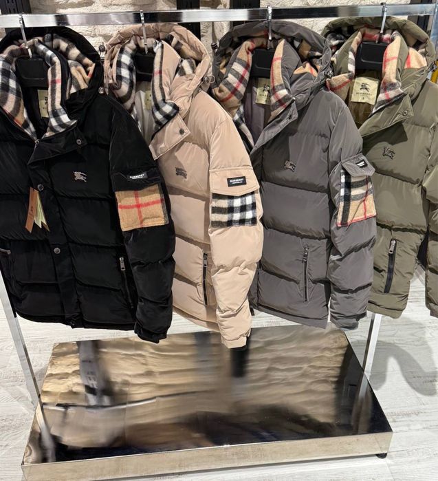 Куртка барбері / пуховик барбері / куртка burberry / пуховик burberry