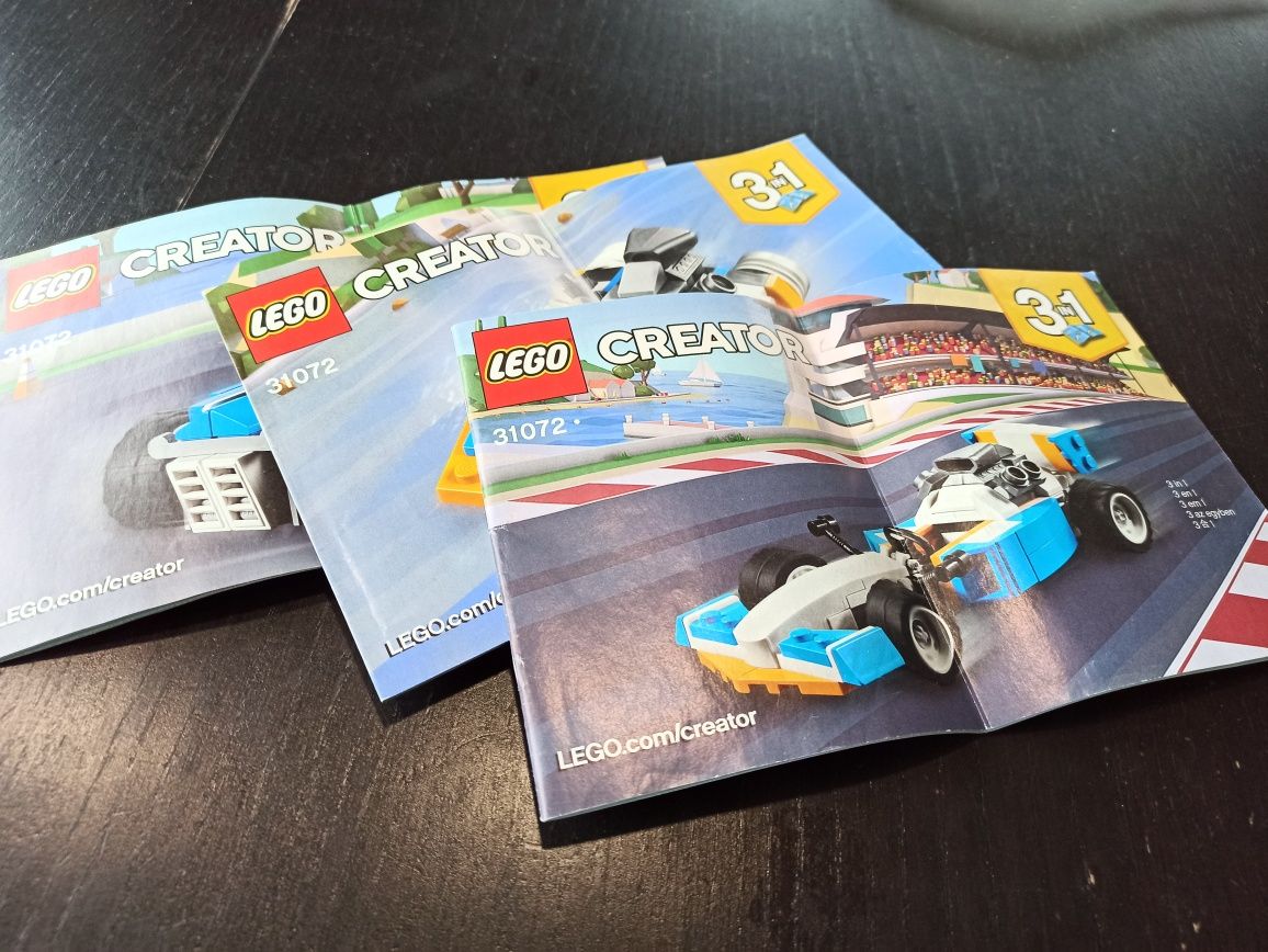 LEGO creatir 31072 wyścigówka