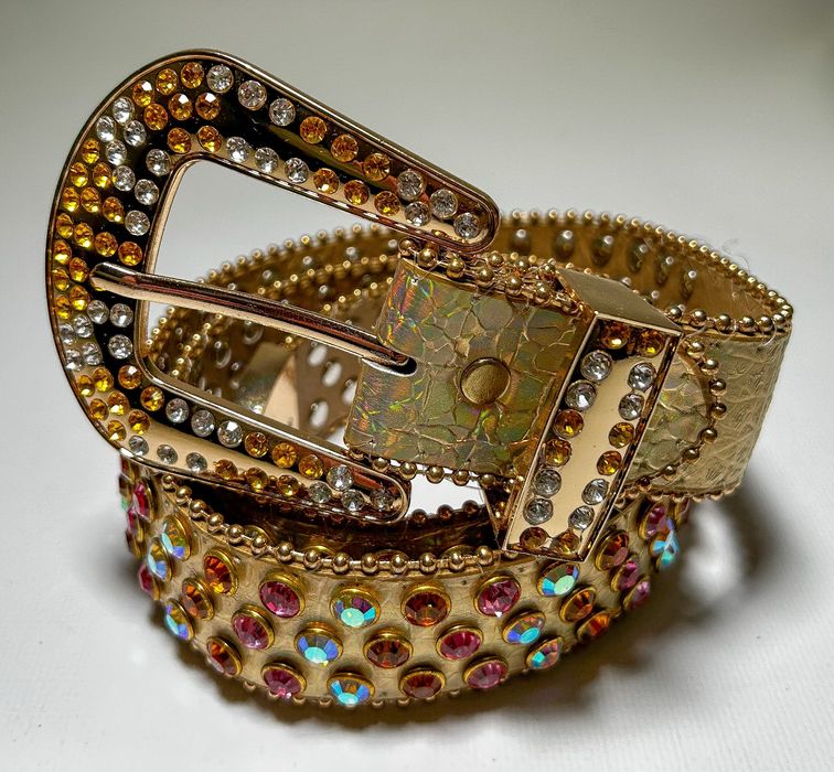 Ремень BB Belt Ed Hardy | Ремень с стразами