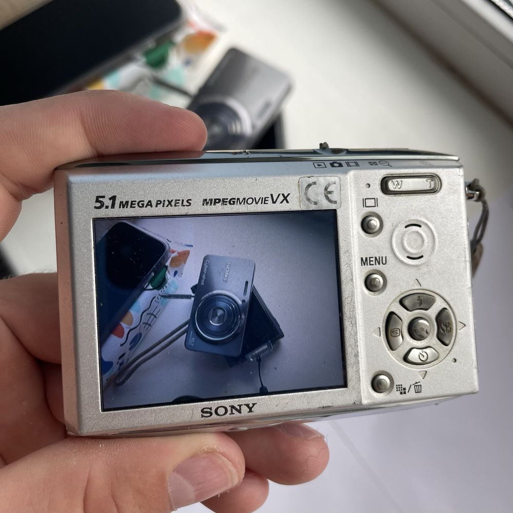 sony cybershot dsc-t5 цифровий фотоапарат