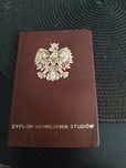 Dyplom ukończenia studiów
