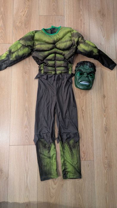 Strój karnawałowy Hulk, halloween, 110/116