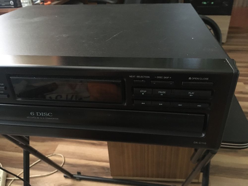Onkyo DX-C110 Odtwarzacz CD 6CD zmieniarka tacka szuflada
