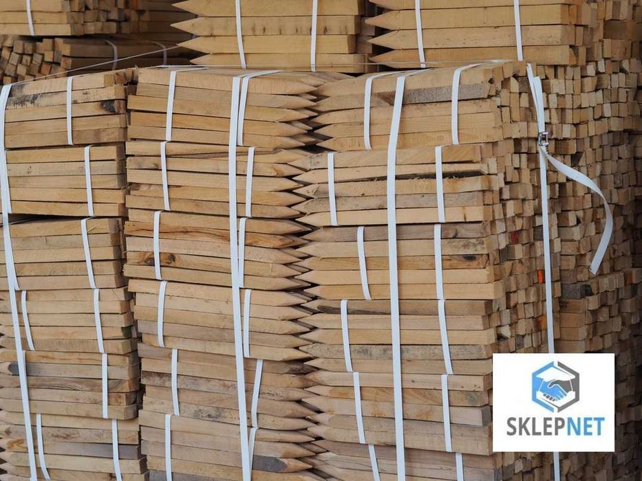 Paliki geodezyjne drewniane słupki kołki tyczki podpórki 40cm