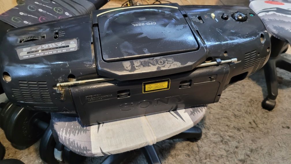 Radio sony boombox