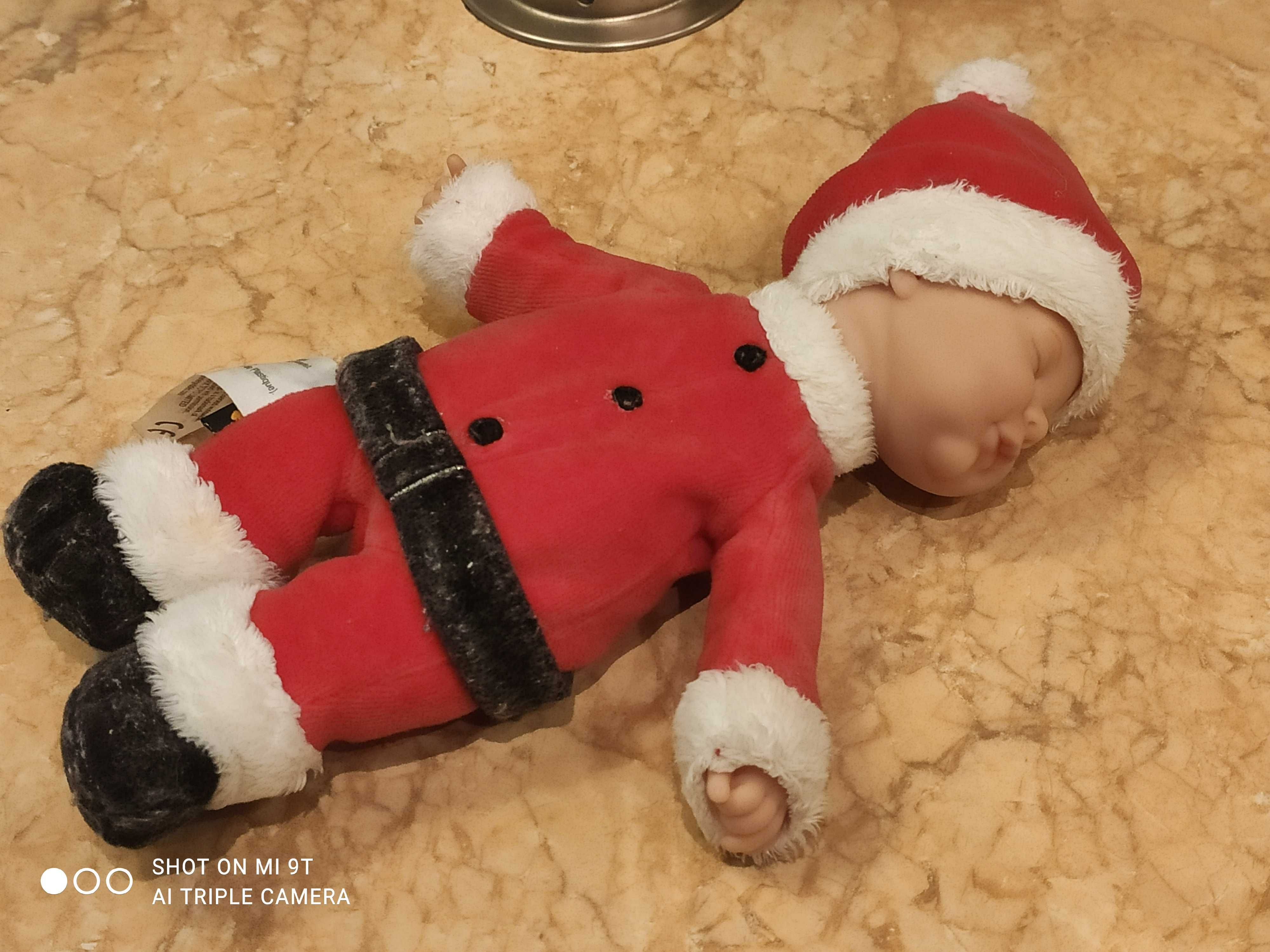 Unimax Anne Geddes Lalka Śpiący Mikołaj