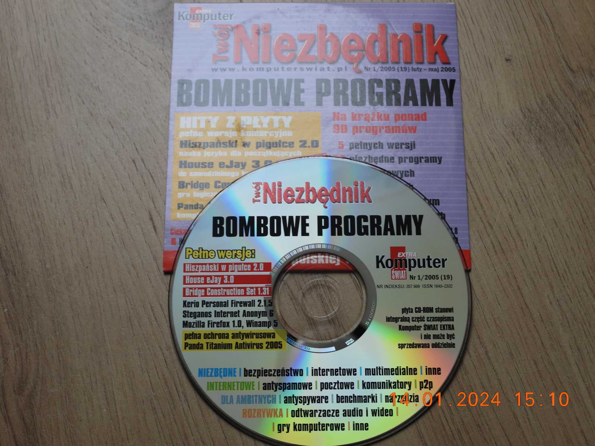 Komputer Świat -Twój Niezbędnik nr 1/2005   CD