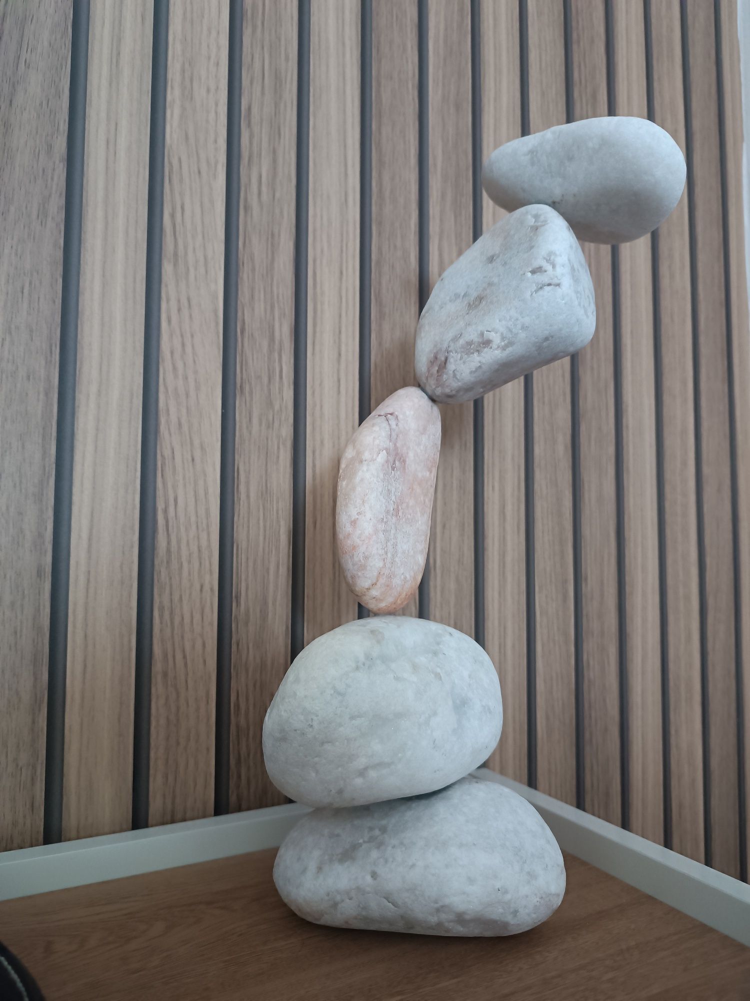 Escultura - Pedra do equilíbrio -Ambição