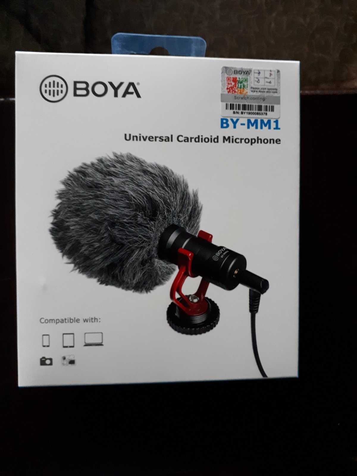 Накамерный микрофон Boya BY-MM1