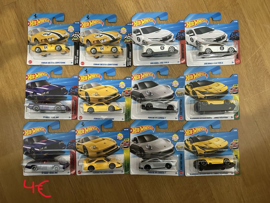 Hotwheels diversos mainline aveiro