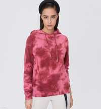 Sinsay bluza tie dye czerwona S 36